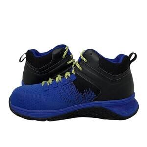 Thorogood Women 9.5M Amazon Blue Day One Safety AST Mid Work Sneaker Shoes P4-22